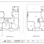 REVISED EXISTING AND PROPOSED GROUND FLOOR PLAN